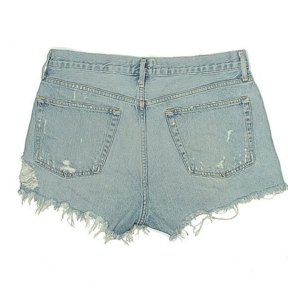 **Agolde Light Wash Denim Shorts 29 CUT# 46986 STYLE# A026-811 - Picture 3 of 10